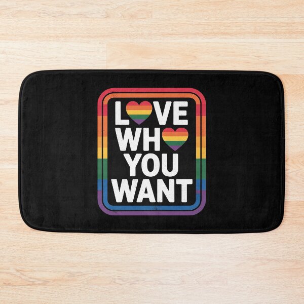 Item preview, Love Who You Want Homosexual LGBTQ 1 designed and sold by FadeOfThrone.