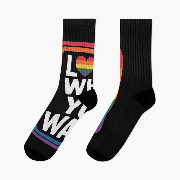 Item preview, Love Who You Want Homosexual LGBTQ 1 designed and sold by FadeOfThrone.