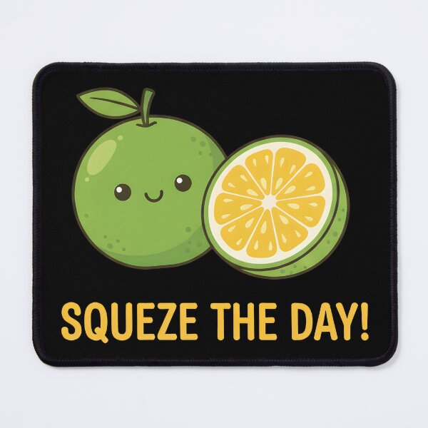 Item preview, Cute Kawaii Citrus Fruit Motivational Quote for Positive Vibes designed and sold by DrawHandArt.