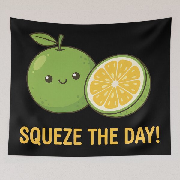 Item preview, Cute Kawaii Citrus Fruit Motivational Quote for Positive Vibes designed and sold by DrawHandArt.