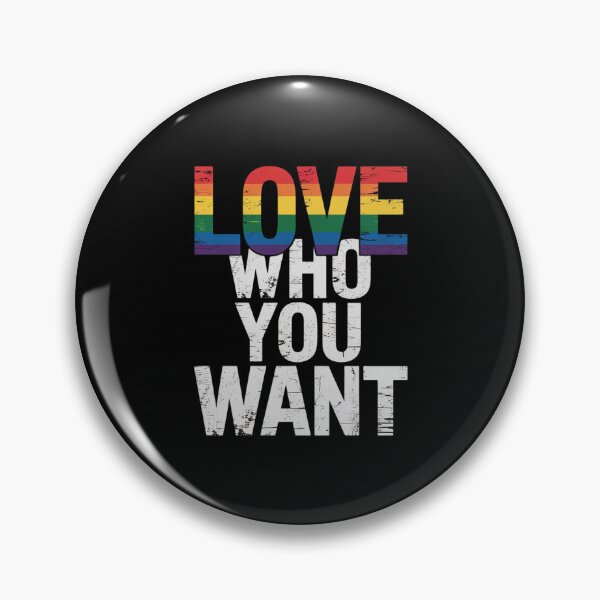 Item preview, Love Who You Want LGBTQ Lesbian Gay Bisexual Pan Queer Trans designed and sold by MarryIsMonth.