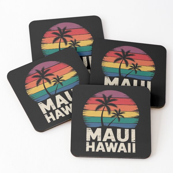 Item preview, Maui Hawaii LGBT Pride Rainbow Palm Tree designed and sold by MarryIsMonth.