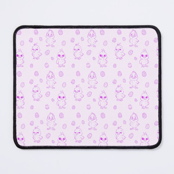 Item preview, Cute and funny easter chicks seamless pattern on a soft pink background designed and sold by IriArt-Designs.