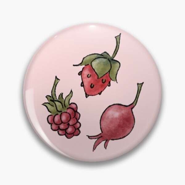 Item preview, Three Red Berries Drawing  designed and sold by A_Guy_With_Art_Supplies.
