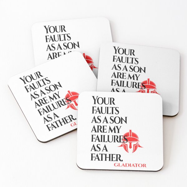 Item preview, My Failures as a Father(Gladiator Quote) designed and sold by Enea Kelo.