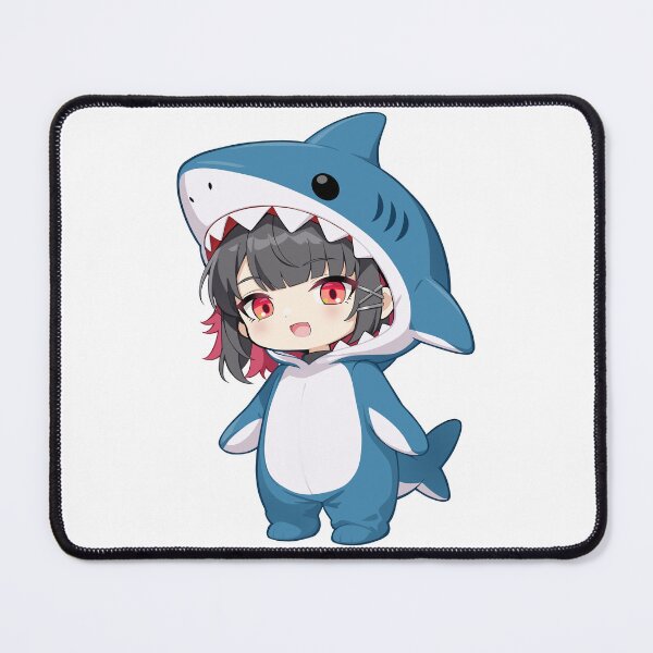 Item preview, Ellen Chibi Shark Suit Agent designed and sold by CoinflowerArt.