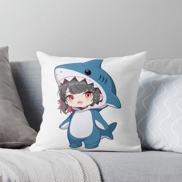 Item preview, Ellen Chibi Shark Suit Agent designed and sold by CoinflowerArt.