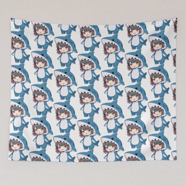 Item preview, Ellen Chibi Shark Suit Agent designed and sold by CoinflowerArt.