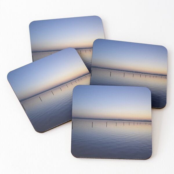 Item preview, Salt Lake at Torrevieja, Spain (Las Lagunas de Salinas de Torrevieja) at sunset  designed and sold by LDCCreative.
