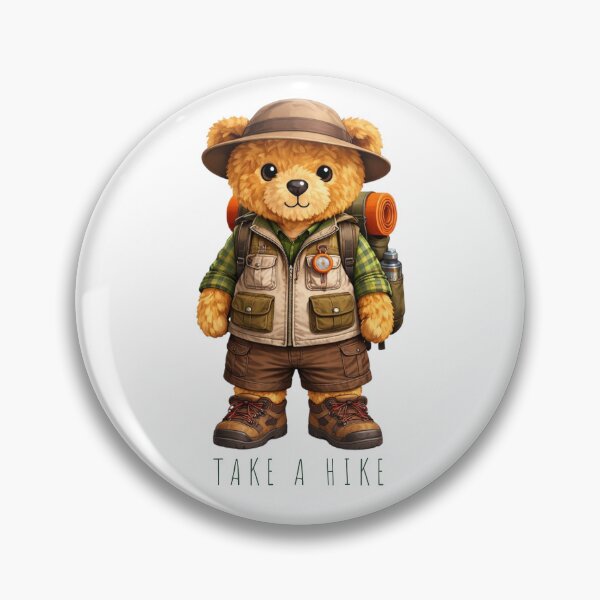 Item preview, Adventure Explorer Teddy Bear - Hiking & Camping Outfit designed and sold by CuteBear87.