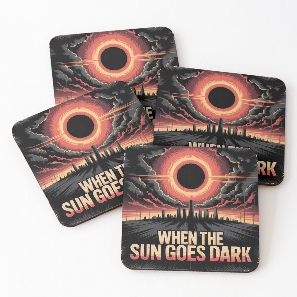 Item preview, When the Sun Goes Dark designed and sold by Vintage Shapes.
