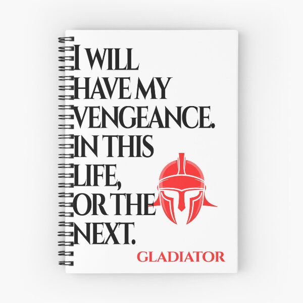 Item preview, Gladiator Minimalist Stoic Quote designed and sold by Enea Kelo.