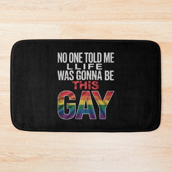 Item preview, No One Told Me Life Was Gonna Be This Gay Human Rights Queerter Rainbow Sheep Family Gay Ally Pride LGBTQ Queer designed and sold by FadeOfThrone.