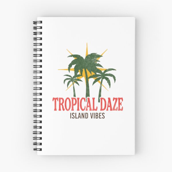 Item preview, Retro Tropical Daze — Vintage Palm Tree Island Vibes Typography Design designed and sold by Colorful-Garden.