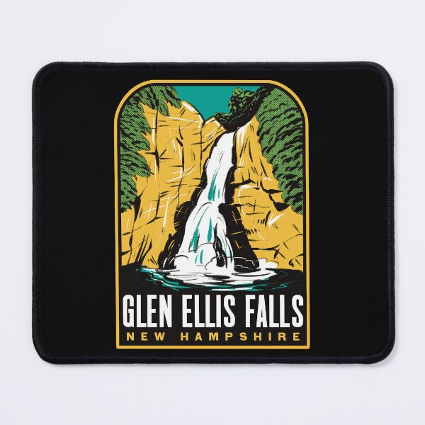Item preview, Glen Ellis Falls New Hampshire Retro designed and sold by HalpinDesign.