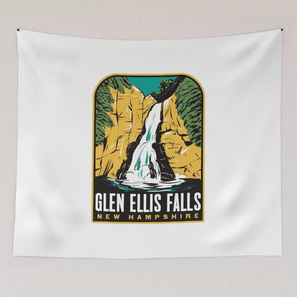 Item preview, Glen Ellis Falls New Hampshire Retro designed and sold by HalpinDesign.
