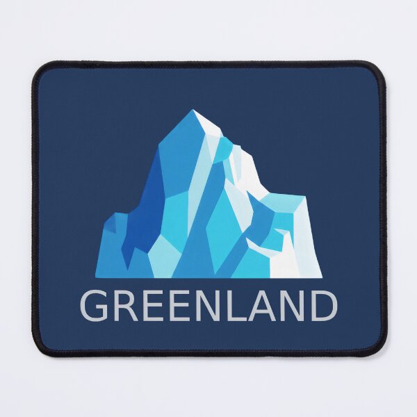 Item preview, Greenland Arctic Expedition - Geometric Iceberg Art designed and sold by Dakson Design - Fantasy Art.