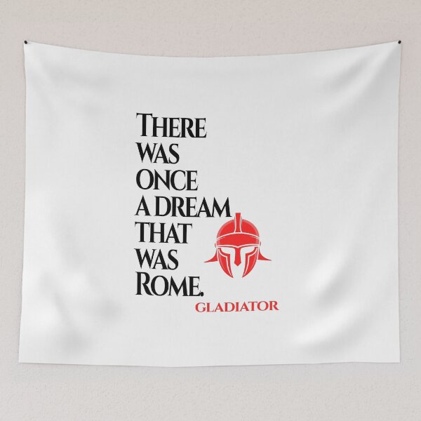 Item preview, Gladiator Minimalist Stoic Quote designed and sold by Enea Kelo.