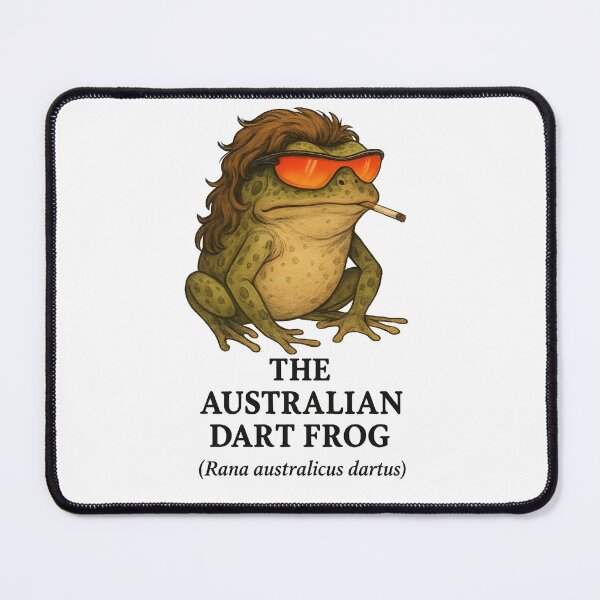 Item preview, Australian Dart frog wearing sunglasses meme designed and sold by ChadWizard.