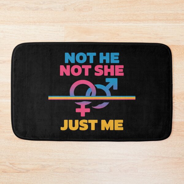 Item preview, Not He Not She Just Me Lesbian Proud Rainbow Queer Divers designed and sold by MarryIsMonth.