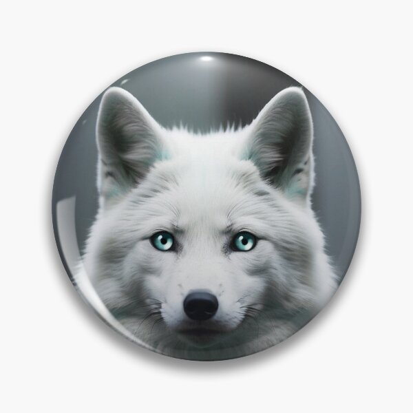 Item preview, White Wolf in the Mist – Mystical Animal Art – Silent Guardian designed and sold by Traumrausch.
