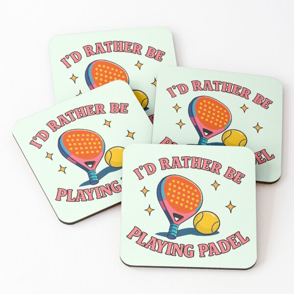 Item preview, I'd Rather Be Playing Padel - Funny Padel Tennis Player Gift designed and sold by MiowandMolly.