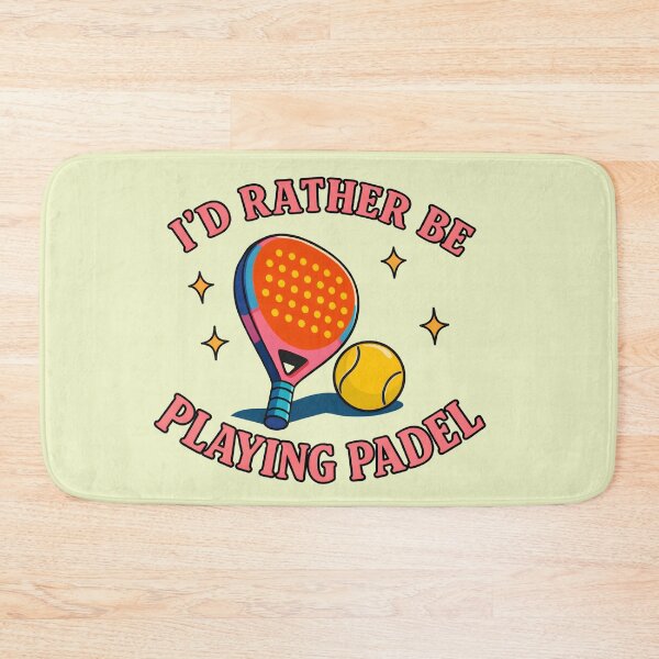 Item preview, I'd Rather Be Playing Padel - Funny Padel Tennis Player Gift designed and sold by MiowandMolly.