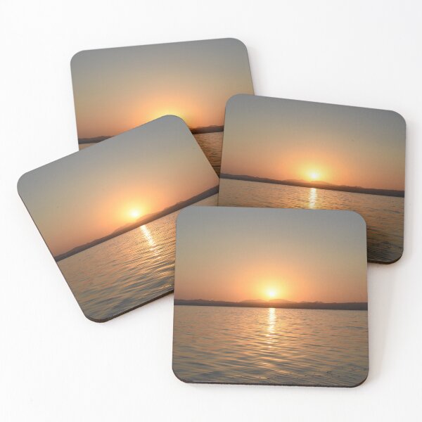 Item preview, Sunset over Las Lagunas de Salinas de Torrevieja (Torrevieja Salt Lake) designed and sold by LDCCreative.