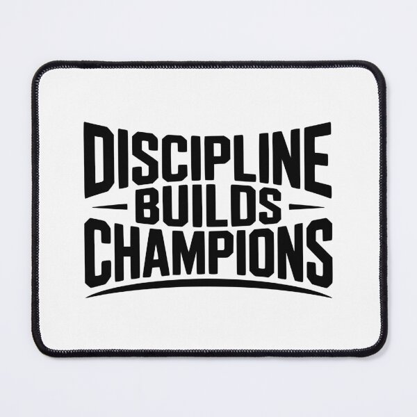 Item preview, Discipline Builds Champions designed and sold by FloraliteCo.