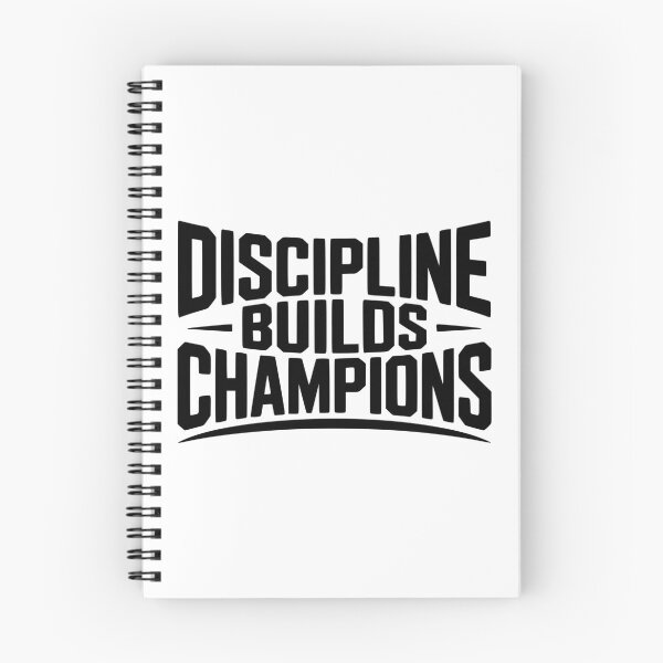Item preview, Discipline Builds Champions designed and sold by FloraliteCo.