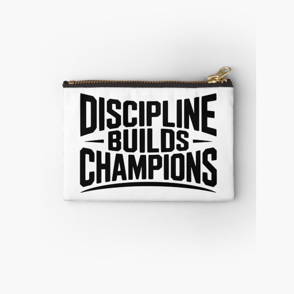 Item preview, Discipline Builds Champions designed and sold by FloraliteCo.