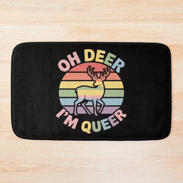 Item preview, Oh Deer I'm Queer designed and sold by MarryIsMonth.