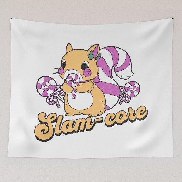 Item preview, Slam-Core Candy Critter – Cute Hardcore Parody Cartoon with Lollipops designed and sold by onlin3boutiqu3.