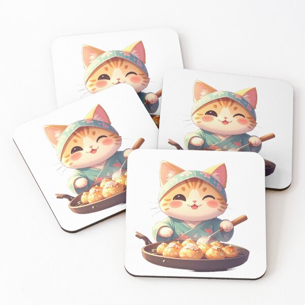 Item preview, Kawaii Cat Takoyaki Street Stall designed and sold by MIXER'07.