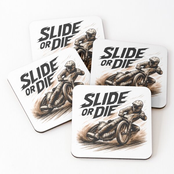 Item preview, Slide or Die - Speedway Drift Illustration designed and sold by MKreative Studio.