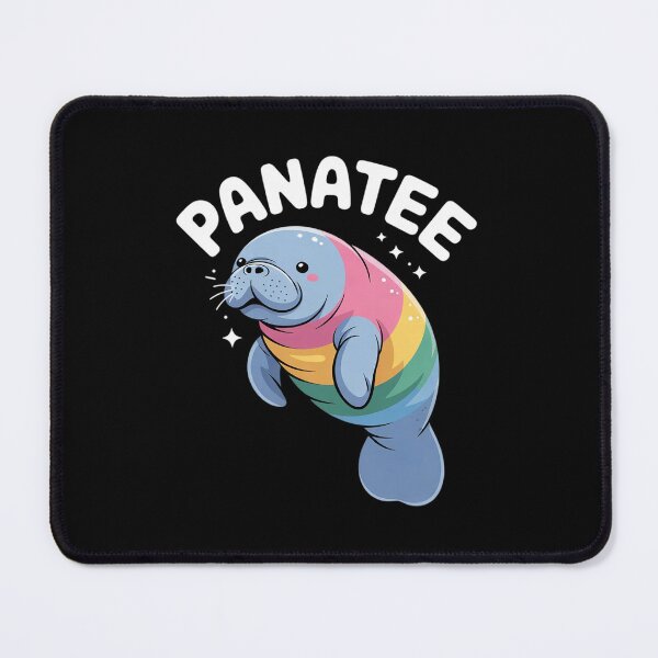 Item preview, Pansexual Flag Panatee Manatee Pansexuality Queer Pride Pan designed and sold by FadeOfThrone.