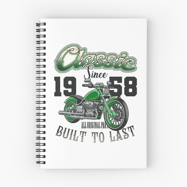 Item preview, Motorcycle Bikers Motorbike Birthday Born In 1958 designed and sold by JRRTs.