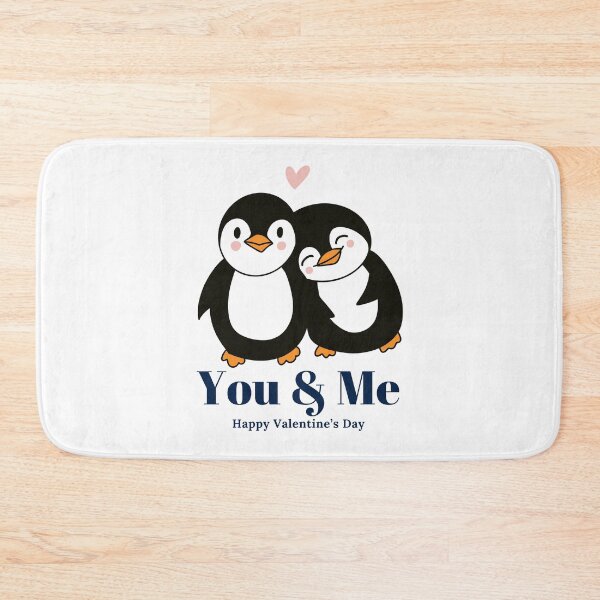 Item preview, Penguine Valentine Design designed and sold by CalmKind Prints.
