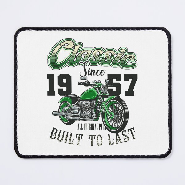 Item preview, Motorcycle Bikers Motorbike Birthday Born In 1957 designed and sold by JRRTs.