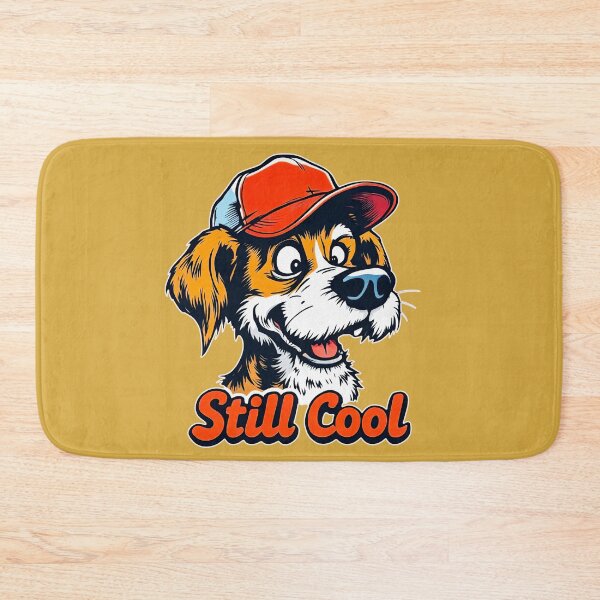 Item preview, Still Cool Cartoon Dog designed and sold by SteadyRolling.