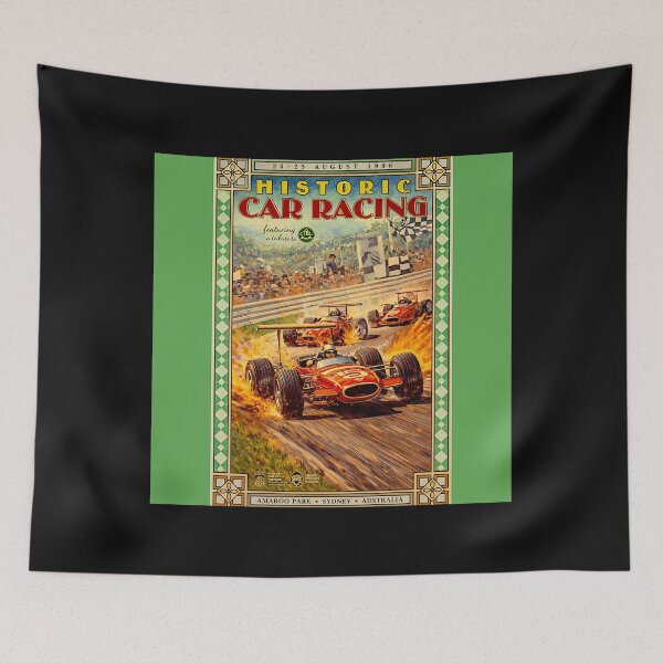 Item preview, Amaroo Grand Prix Australia  1996 variation vintage poster#1 designed and sold by Helios Be. Lavsh.