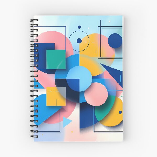 Item preview, Modern Abstract Geometric Shapes - Bauhaus Inspired Minimalist Art designed and sold by Flow19.
