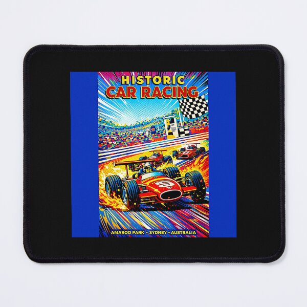 Item preview, Amaroo Grand Prix Australia 1996 variation vintage poster#3 designed and sold by Helios Be. Lavsh.