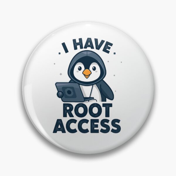 Item preview, Linux Penguin Hacker - Root Access Humor designed and sold by ProWorkVibes.