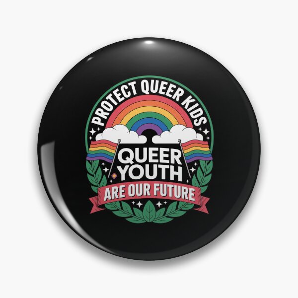Item preview, Protect Queer Kids Support Queer Youth Are Our Future designed and sold by FadeOfThrone.