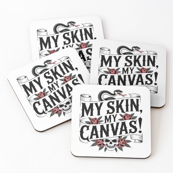 Item preview, My Skin, My Canvas Tattoo Art designed and sold by JPees.