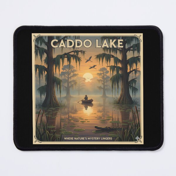 Item preview, Caddo Lake Where Nature's Mystery Lingers Texas Louisiana designed and sold by DrawHandArt.