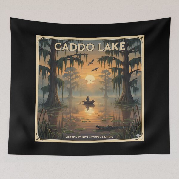 Item preview, Caddo Lake Where Nature's Mystery Lingers Texas Louisiana  designed and sold by DrawHandArt.