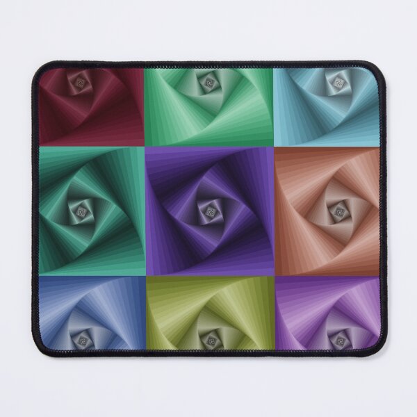 Item preview, Spiral square patchwork designed and sold by BeJahMan.