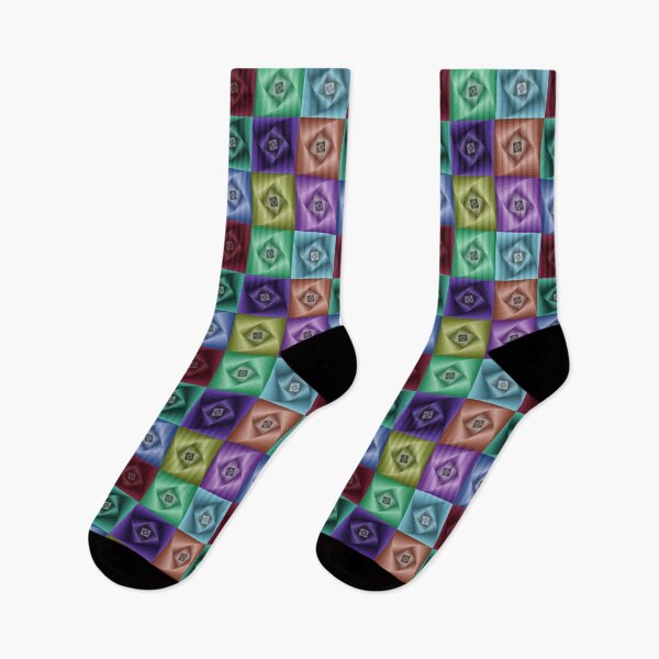 Item preview, Spiral square patchwork designed and sold by BeJahMan.